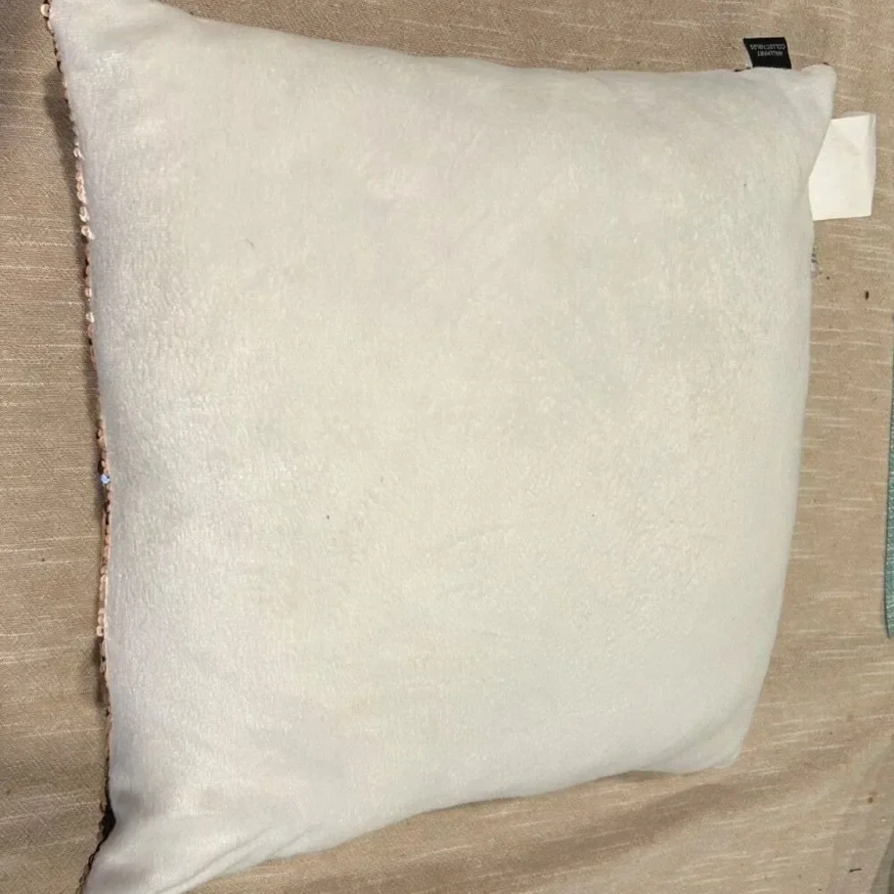 Unbranded sequined pillow